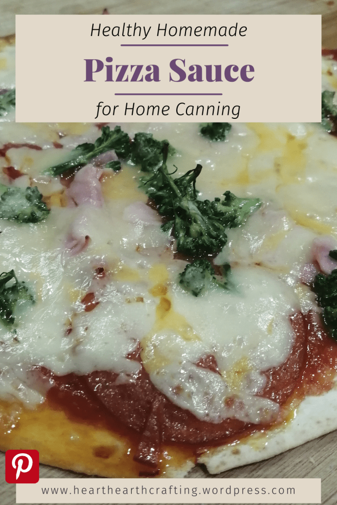 Pizza Sauce Recipe for Home Canning