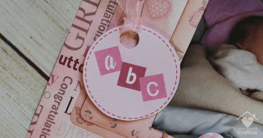 It's a Girl Scrapbook Layout with First Edition Papers