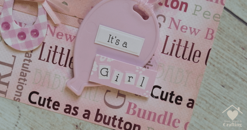 It's a Girl Scrapbook Layout with First Edition Papers