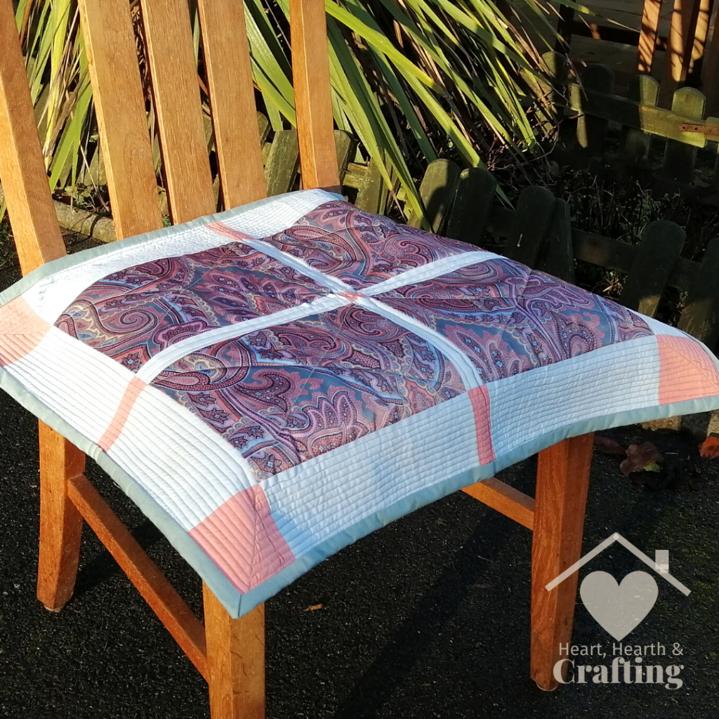Paisley Chair Covers Sewing Project with Free Pattern