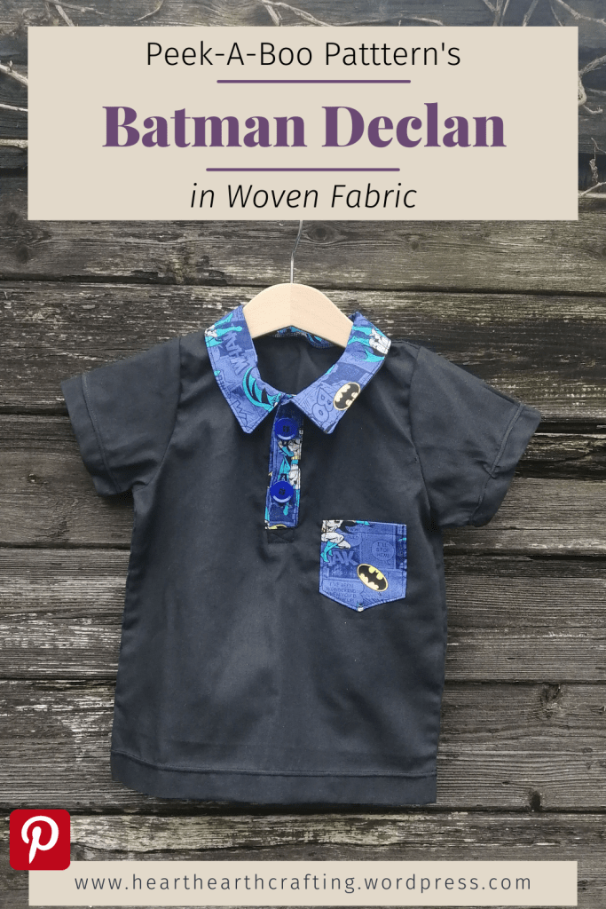 Peek-A-Boo Pattern’s Declan Shirt Sewing Project