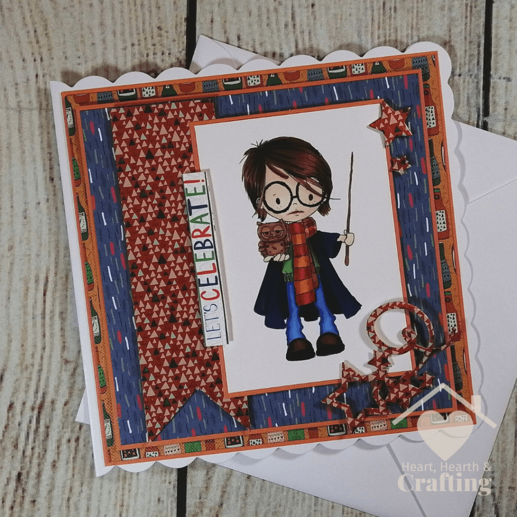 Wizardy Magic Little Dude Handmade Card
