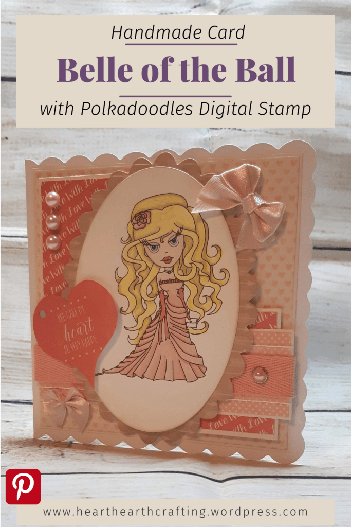 Polkadoodles Belle of the Ball Card Making Project