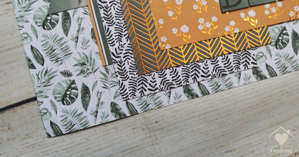 Tiger Day Scrapbook Layout with  Craft Sensations Jungle Dream Papers