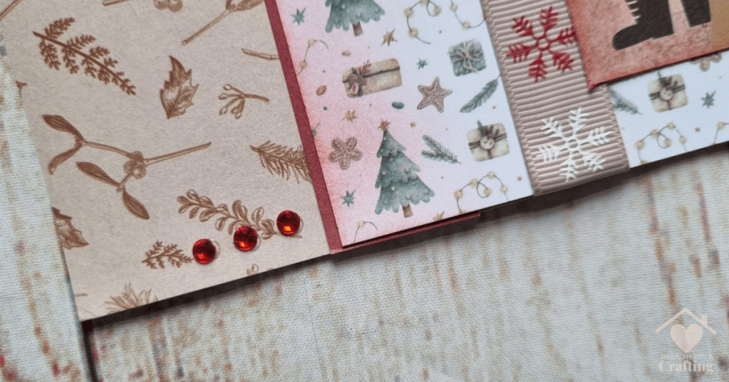 Baby's First Christmas Scrapbook Page Embellishments