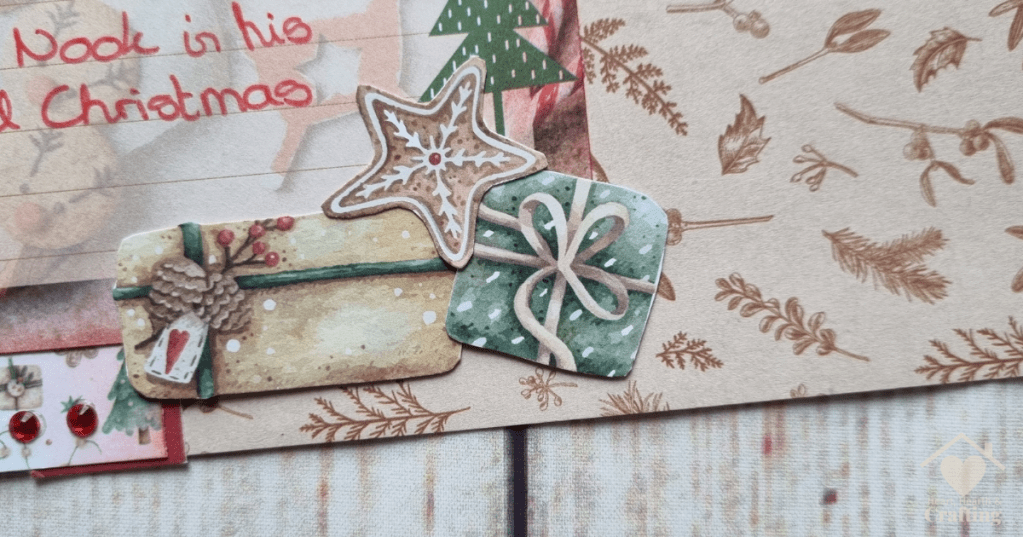 Baby's First Christmas Scrapbook Page Accents