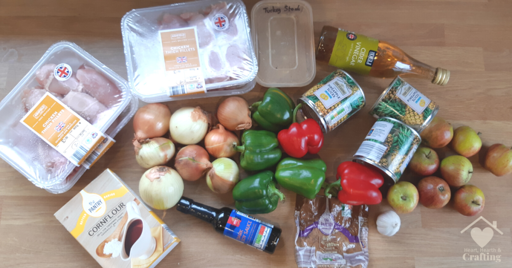 Chicken Sweet and Sour Recipe Ingredients