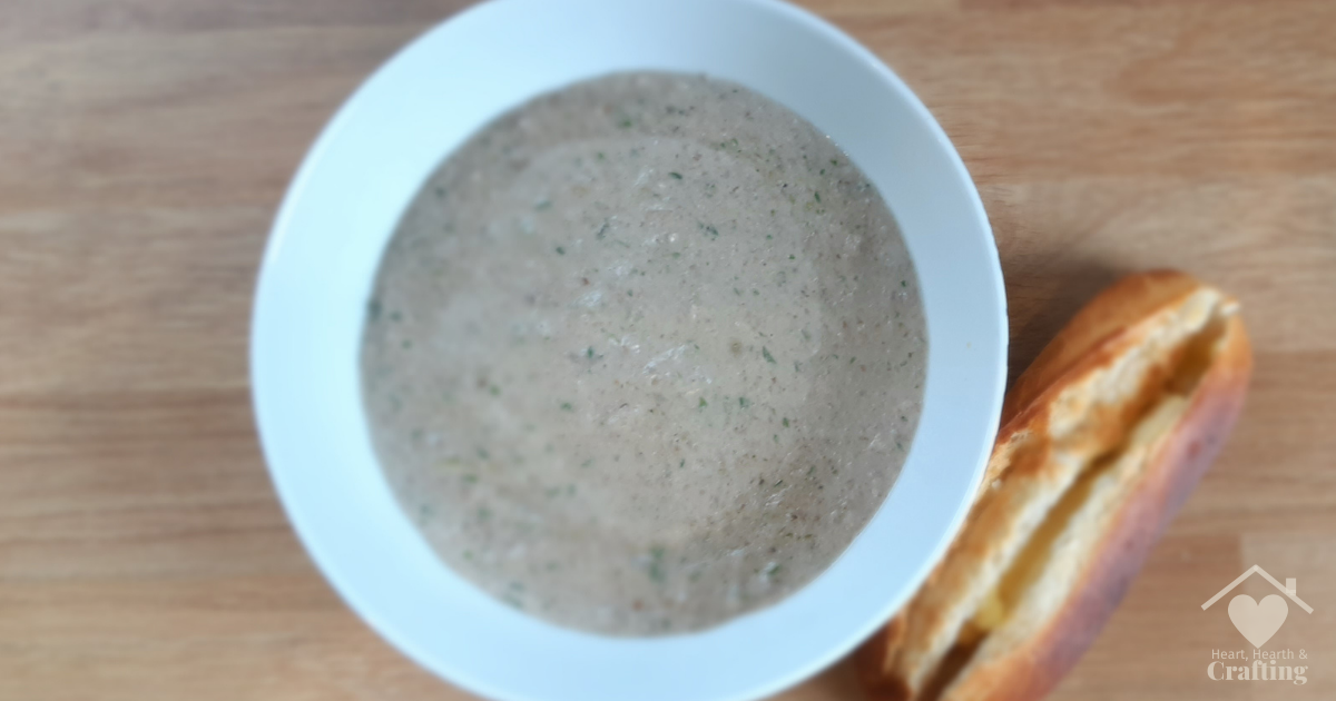 Batch Cook Mushroom Soup Recipe