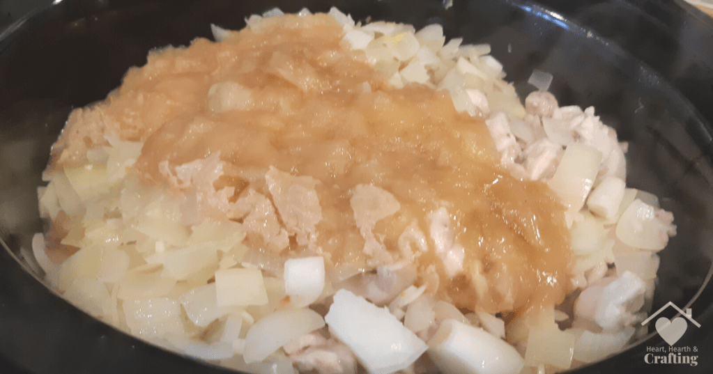 Chicken Sweet and Sour Recipe - Add to Slow Cooker