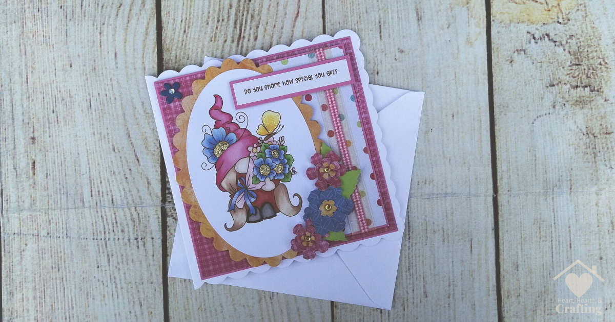 How to Make a Gnome Card for Mothers Day