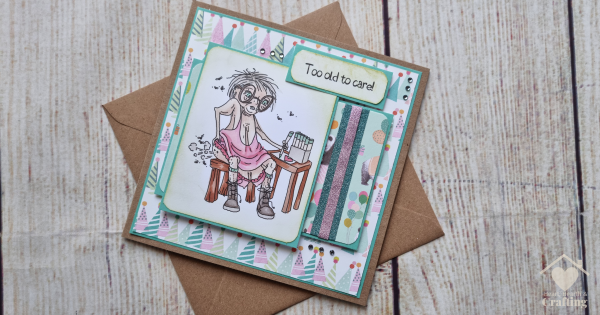 Create Hilarious Cards with Old Bags Digital Stamps