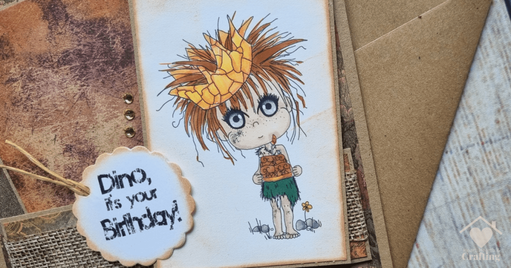 Sticks and Bones Birthday Rock Cake Digital Stamp