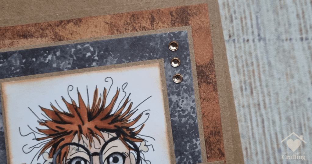 Sticks and Stones Bearing Gifts - Handmade Greetings Card