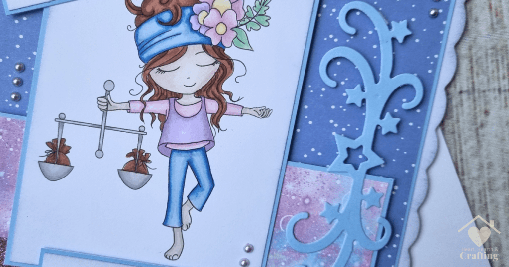 Libra Zodiac - Card Making Inspiration Die Cutting