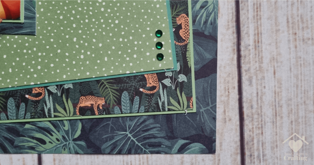 Jungle Dreams Smile - Scrapbook Layout Inspiration
