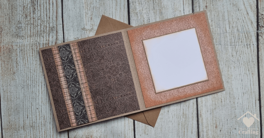 Sticks and Stones Bearing Gifts - Handmade Greetings Card