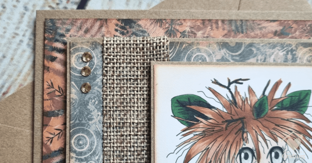 Sticks and Stones Aim High - Handmade Greetings Card
