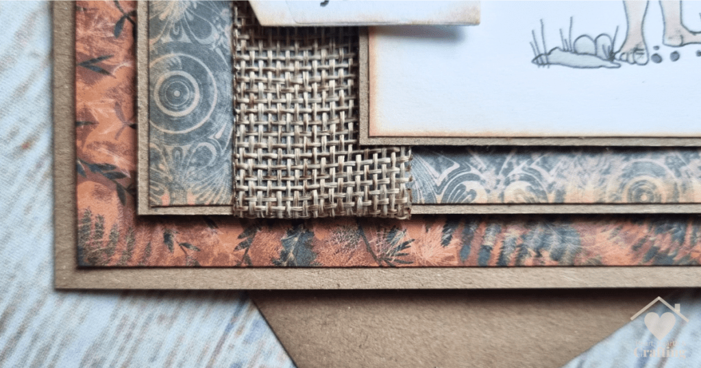 Sticks and Stones Aim High - Handmade Greetings Card