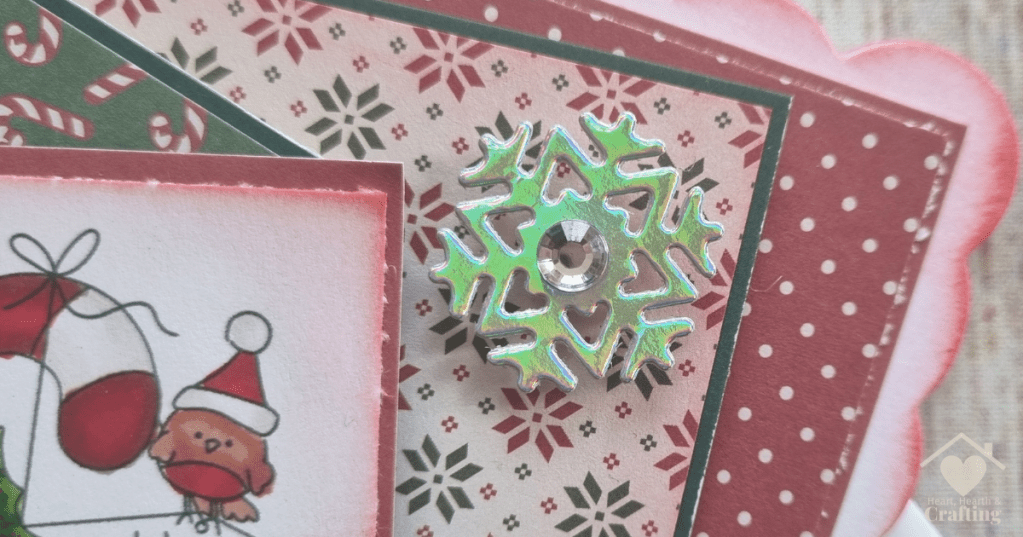 Winnie North Pole - Handmade Christmas Card