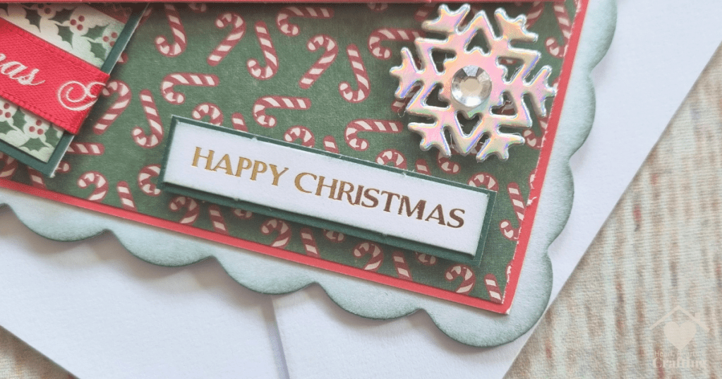 Winnie North Pole Santa's Workshop - Handmade Christmas Card