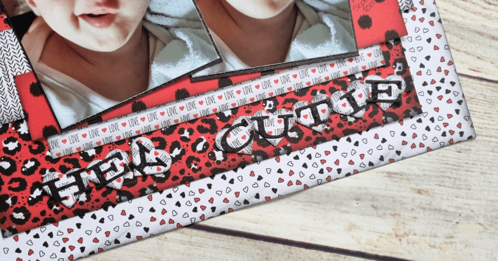 Hey Cutie - Baby Scrapbook Inspiration