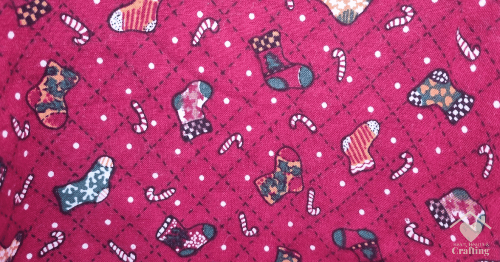 Sewing Peek-A-Boo Pattern's Cape Cod Shirt in Christmas Cotton