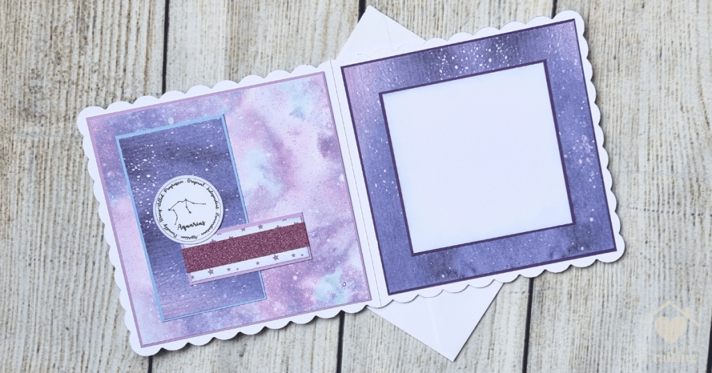 Aquarius Zodiac - Card Making Inspiration