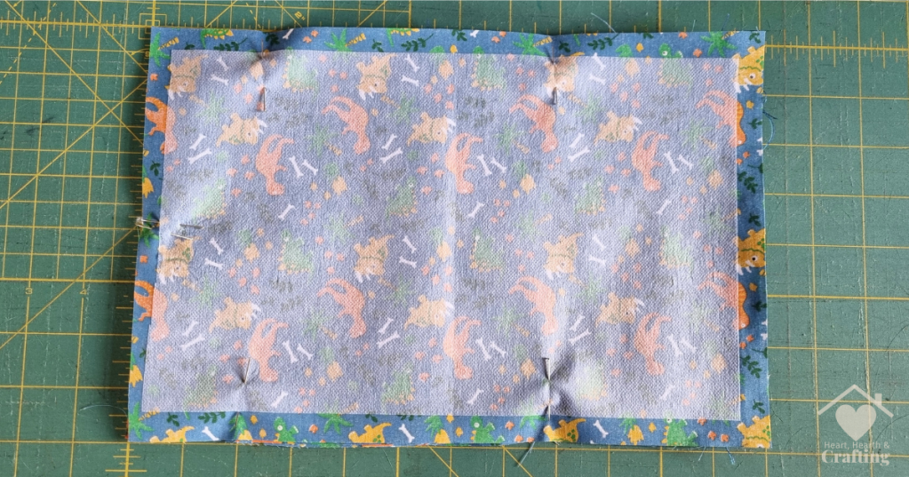 How to Sew Kids Mini Dinosaur Colouring Wallets - Assembly
