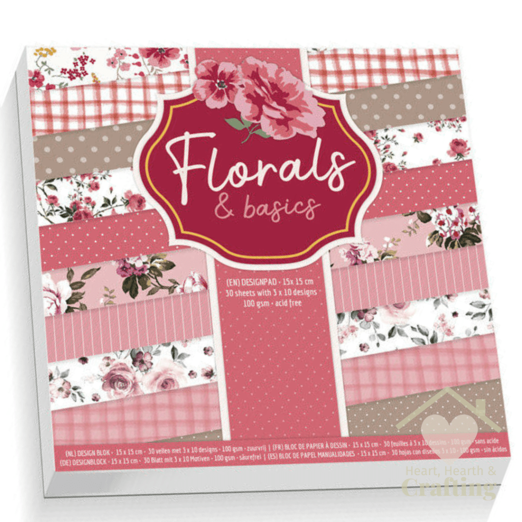 Craft Sensations Papers Florals Basics