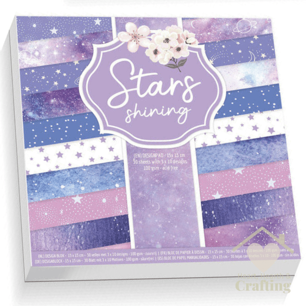 Craft Sensations Papers Stars Shining