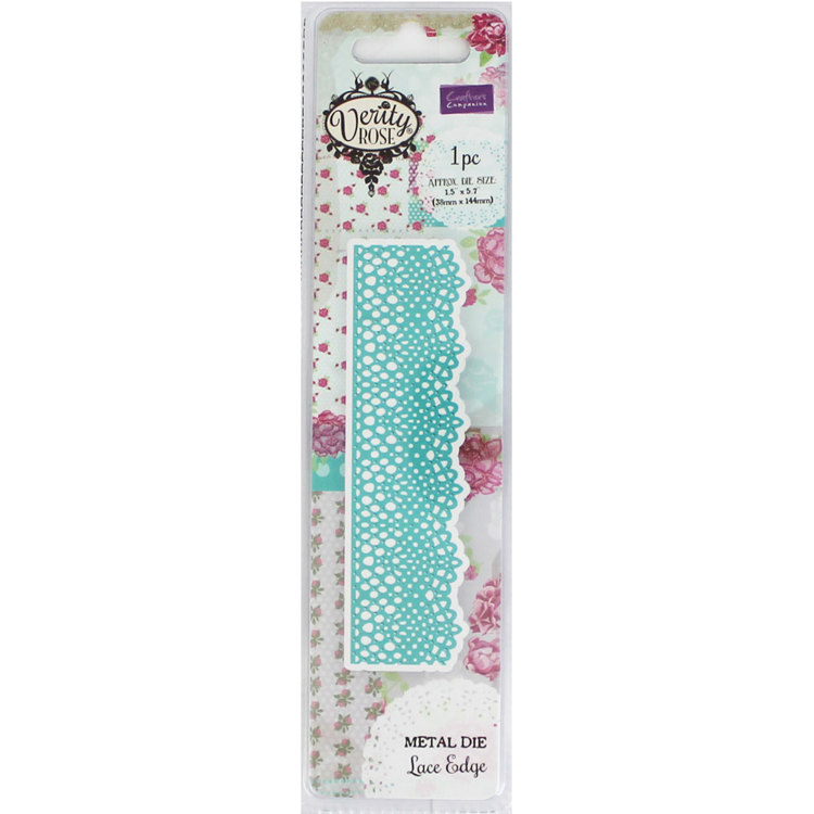 Crafter`s Companion Die Verity Rose Lace Edge