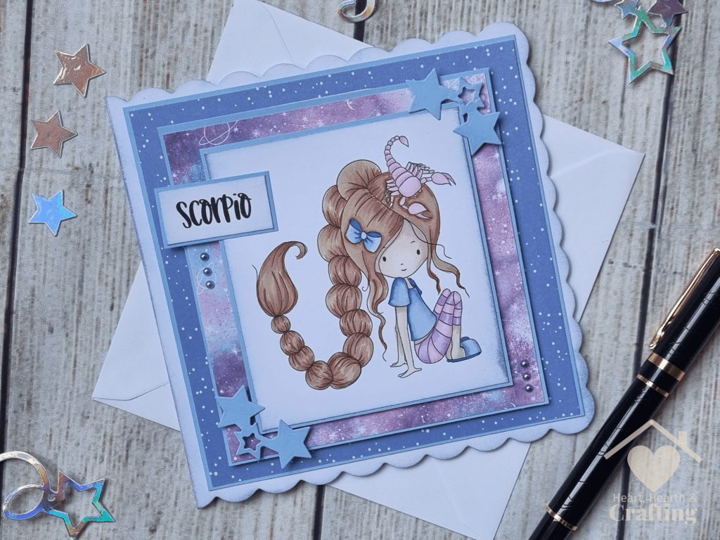Scorpio Zodiac - Card Making Inspiration