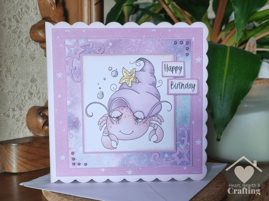 Cancer Zodiac - Handmade Card on Etsy