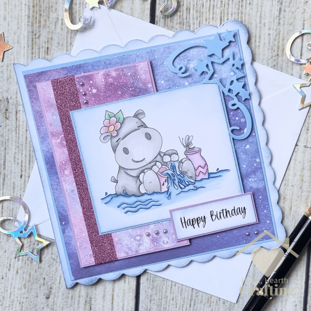 Aquarius Zodiac - Card Making Inspiration