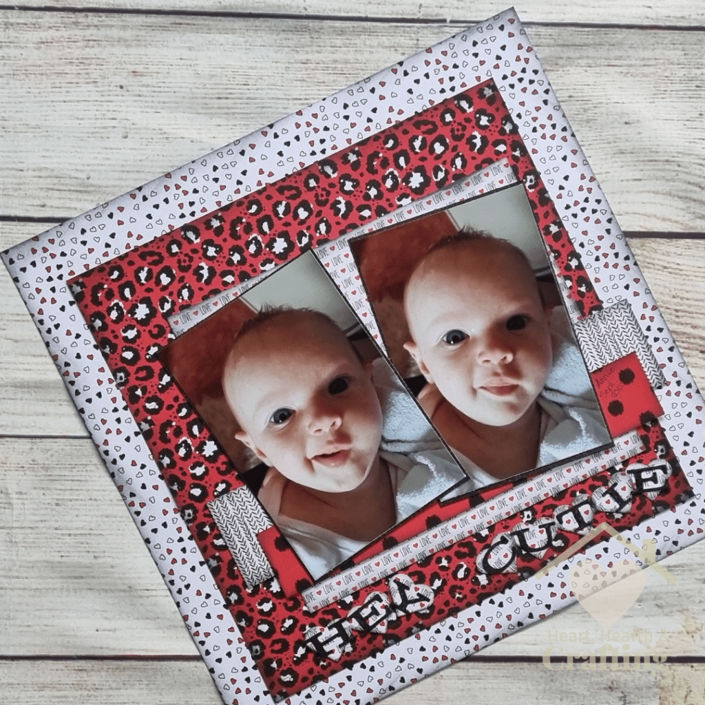 Hey Cutie - Baby Scrapbook Inspiration
