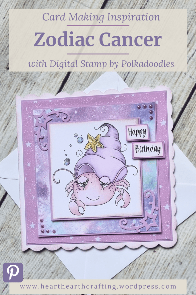 Cancer Zodiac - Card Making Inspiration