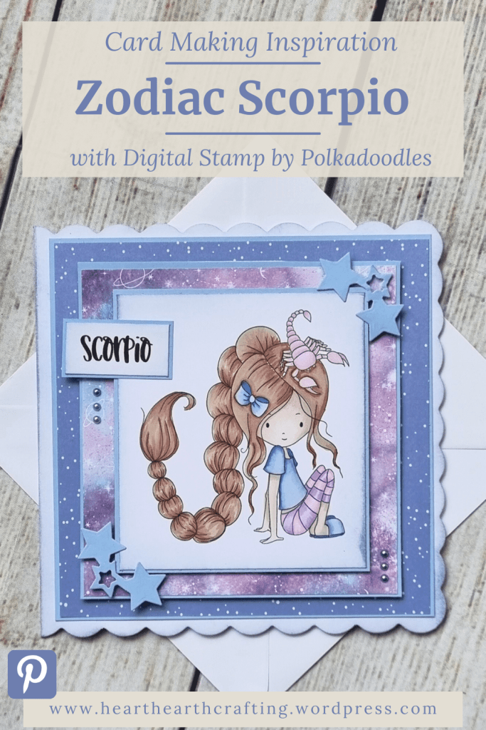 Scorpio Zodiac - Card Making Inspiration