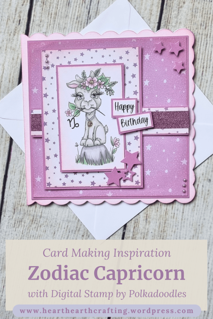 Capricorn Zodiac - Card Making Inspiration
