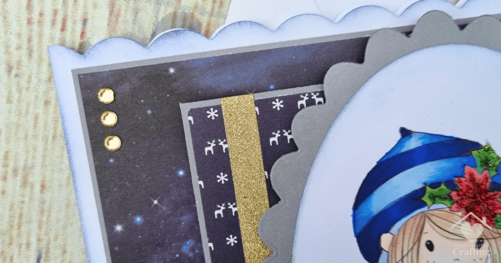 Leaving Mince Pies - A Handmade Christmas Card made with Digital Stamp and ProMarkers