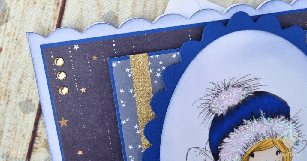 Winnie Wings - A Handmade Christmas Card made with Digital Stamp and ProMarkers