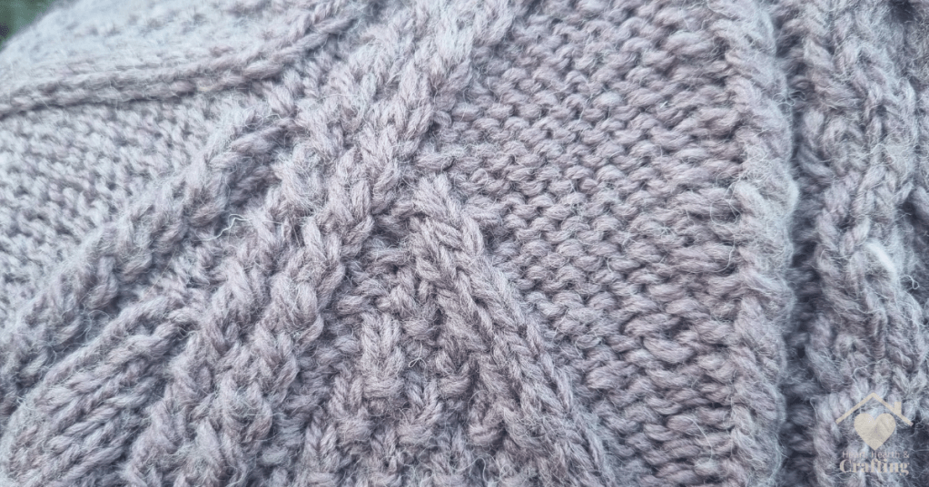 Maguire Clan Aran Sweater Knitting Project