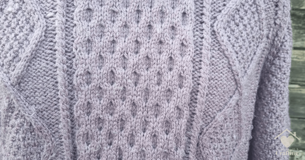 Maguire Clan Aran Sweater Knitting Project