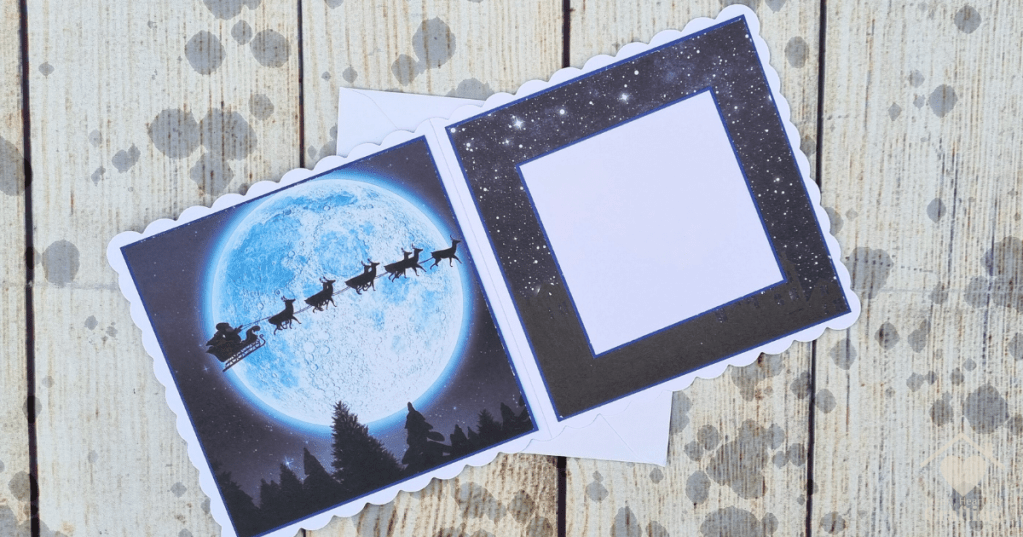 Watch Your Step - A Handmade Christmas Card made with Digital Stamp and ProMarkers
