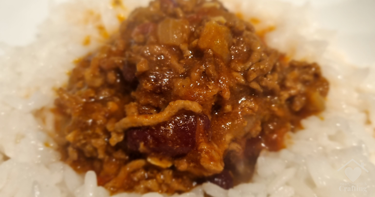 Slow Cooker Beef Chilli – Budget Batch Cook Recipe