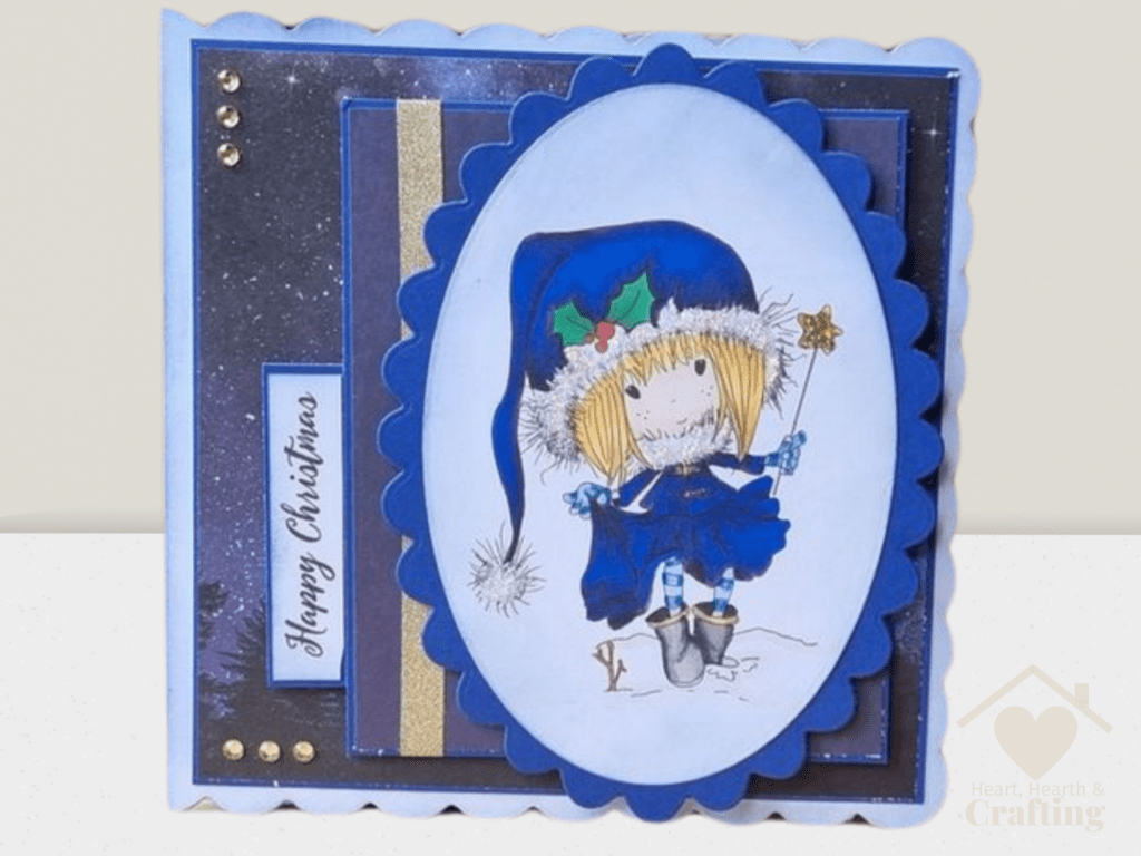 Watch Your Step - A Handmade Christmas Card on Etsy