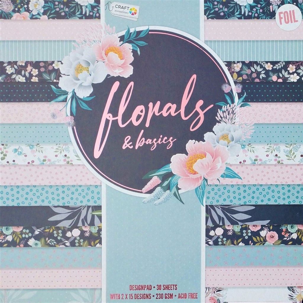 Craft Sensations Florals and Basics Design Pad