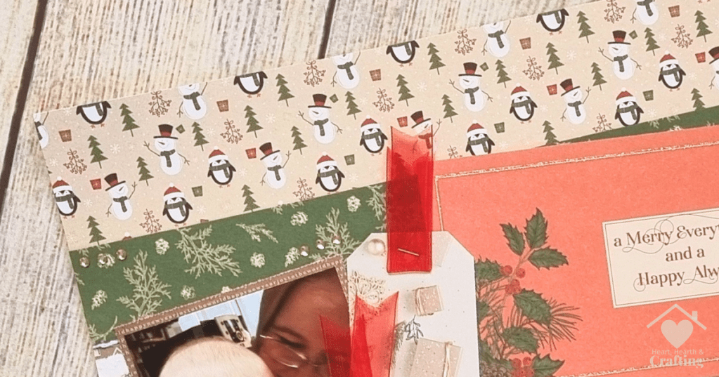 Baby's First Christmas Gift - Scrapbook Inspiration