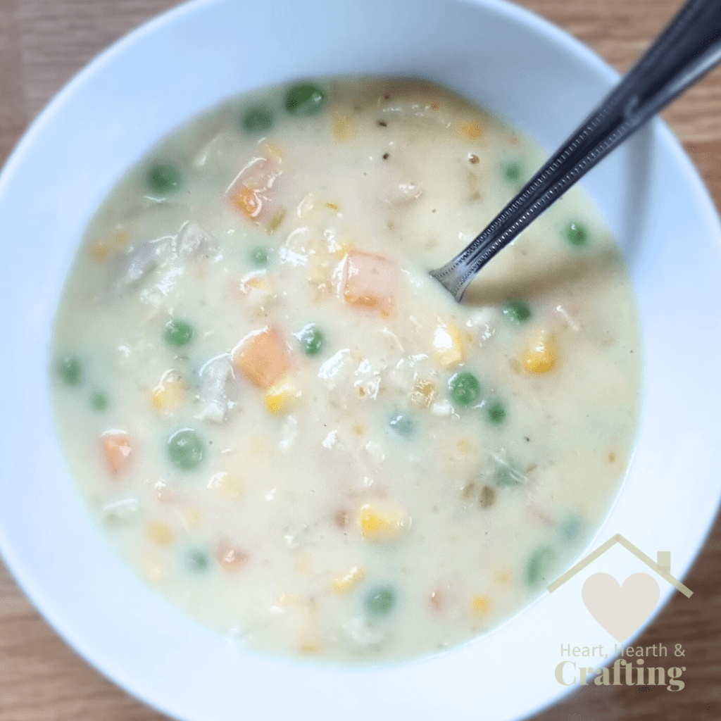 Chicken Pot Pie Soup - Batch Cook Recipe