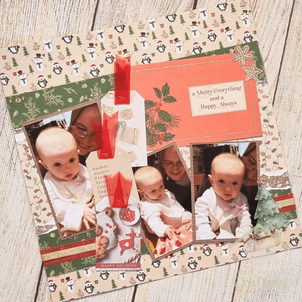 Baby's First Christmas Gift - Scrapbook Inspiration