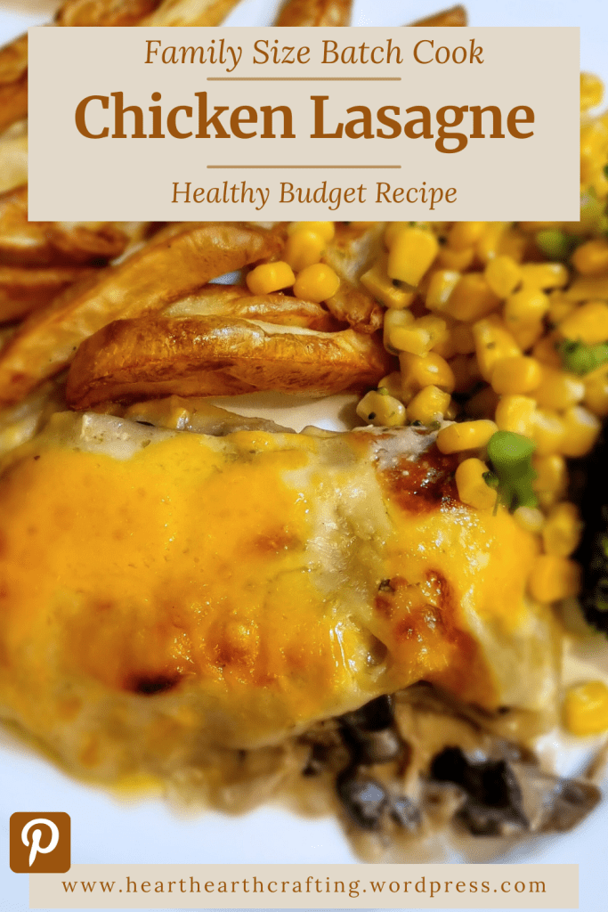 Batch Cook Chicken Lasagne Recipe Pinterest